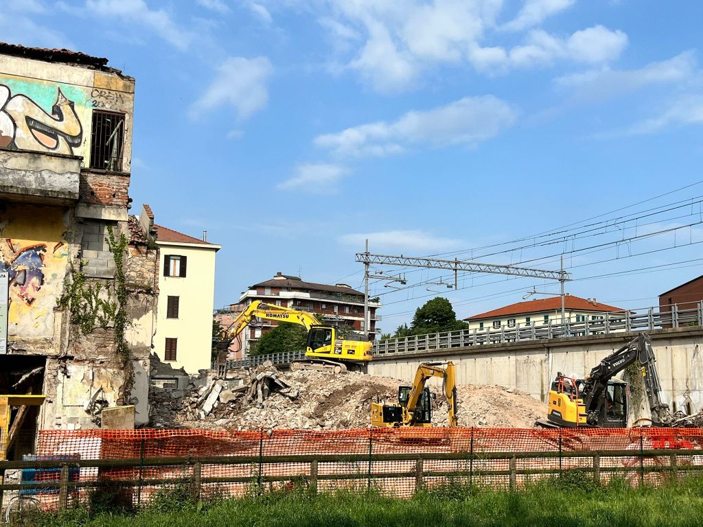 demolizioni aree rischiose